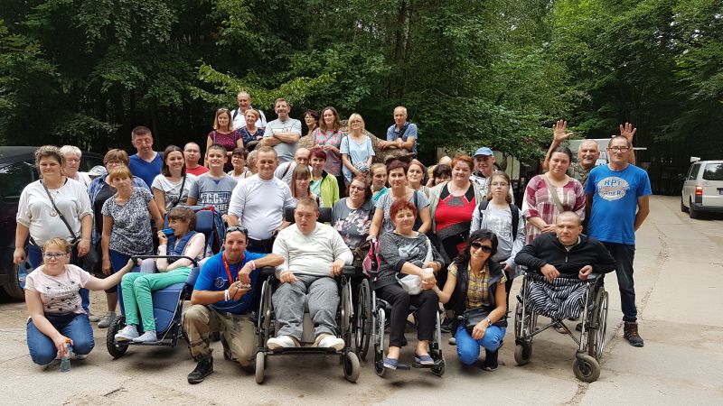Wycieczka osób niepełnosprawnych do Doliny Charlotty