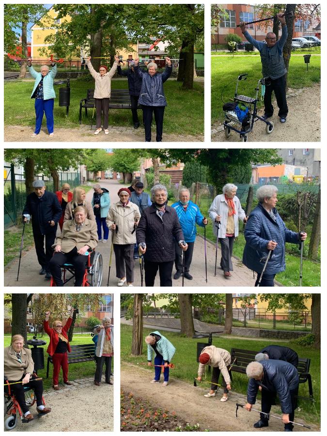 Ćwiczenia seniorów w sianowskim parku.bak